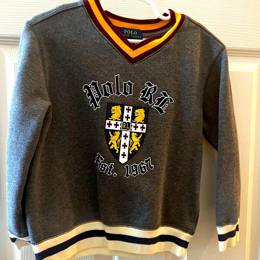 Boys size 5 Ralph Lauren sweater